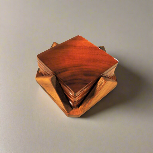 Tigerwood Coasters